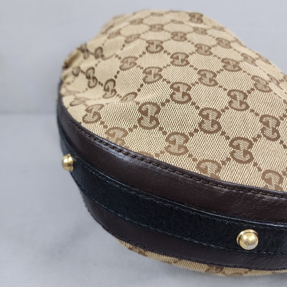 GUCCI GG Canvas Interlocking Hobo Bag - Picture 10 of 16
